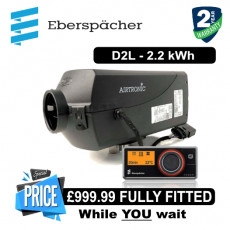 EBERSPACHER D2L 2.2 kWh   /   M3 D4R 4 kWh 12V FULLY FITTED