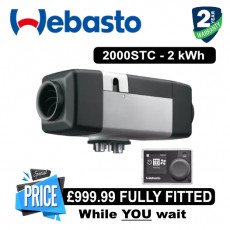2 kWh WEBASTO HEATER AIR TOP 12V DIESEL 2000 ST C - FULLY FITTED